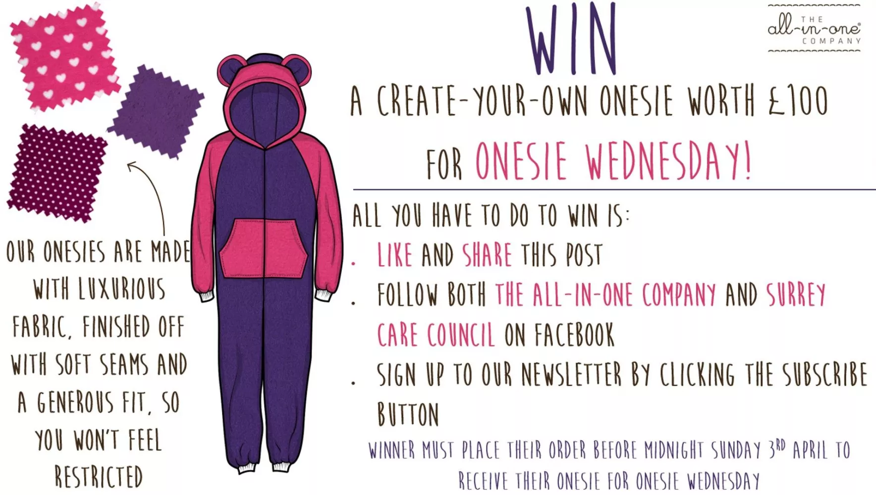Onesie Wednesday Competition