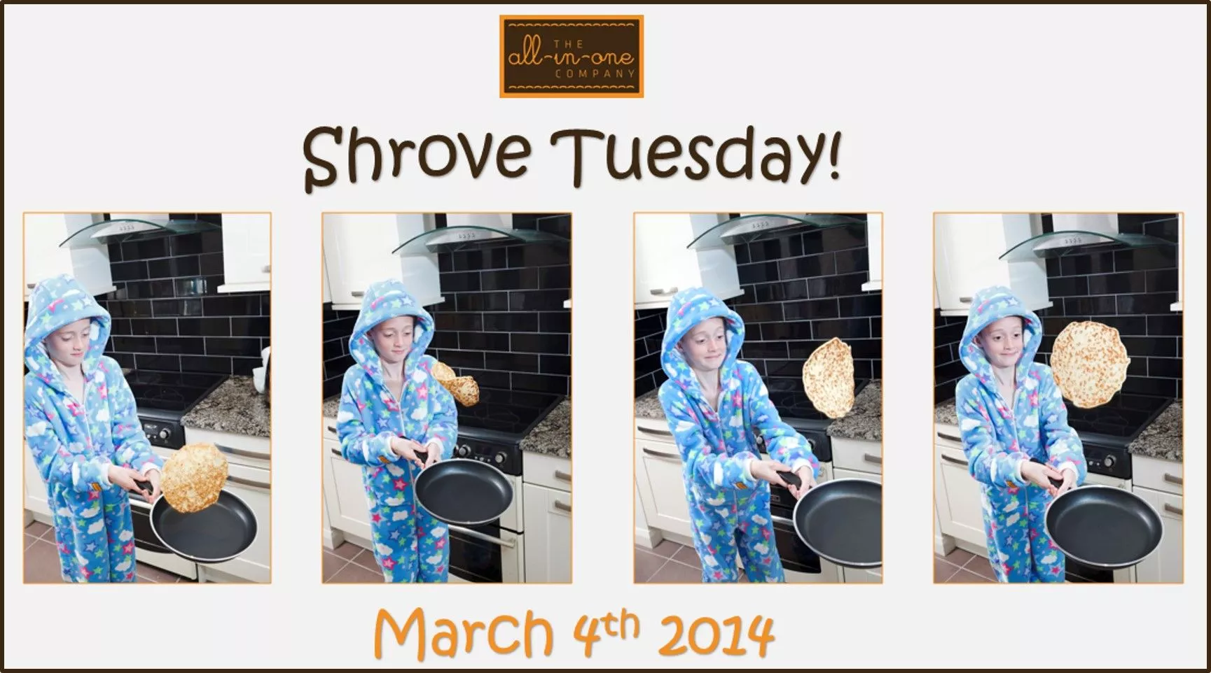 Onesie Pancakes: Shrove Tuesday