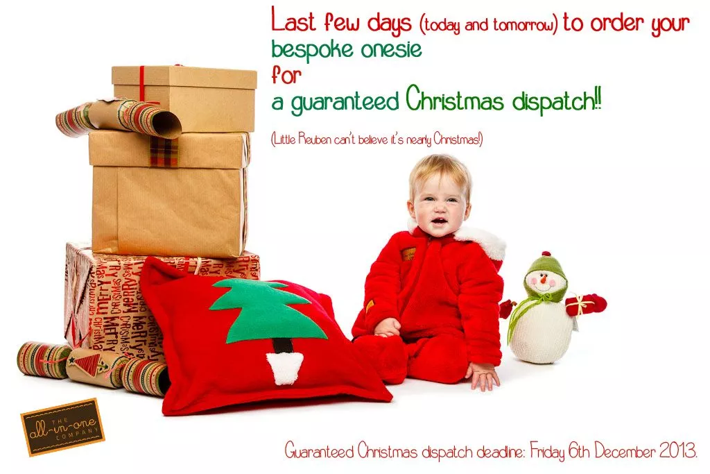 Onesie cut-off countdown