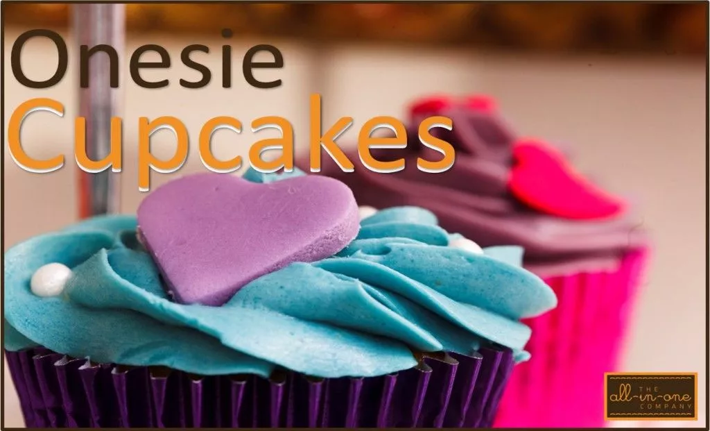 Onesie Celebration Cupcakes