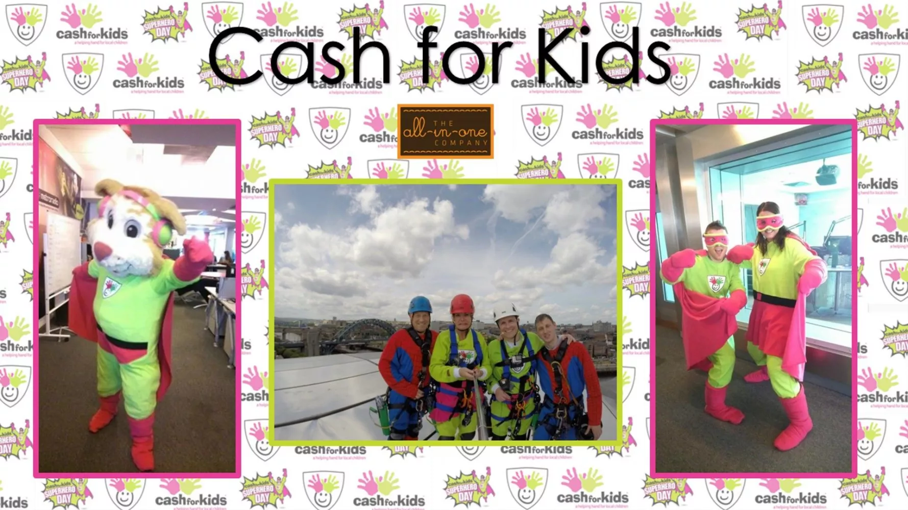 Onesies Support Metro Radio's Cash for Kids