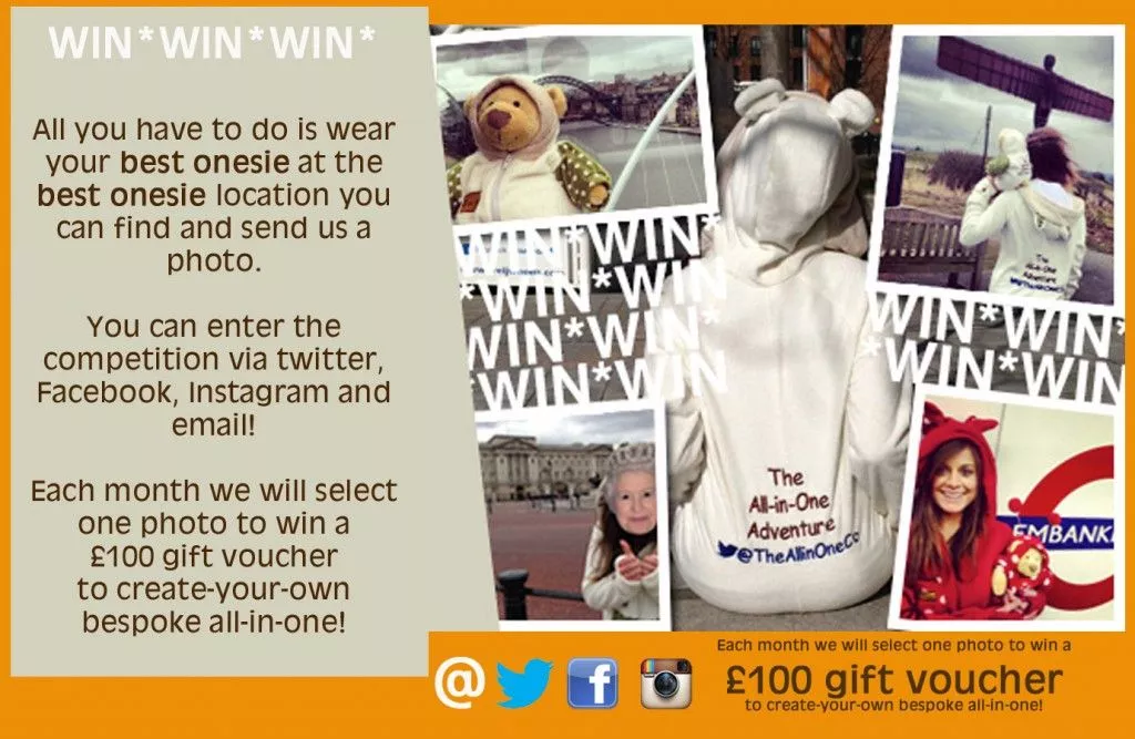 Onesie Competition - Where will you wear your best onesie?