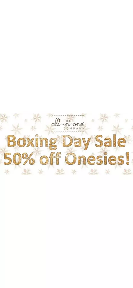 Boxing Day Sale - 50% Off!