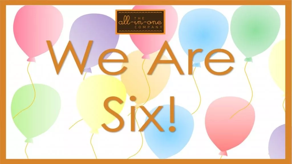 Onesie Celebrations: The All-in-One Company® turns 6!