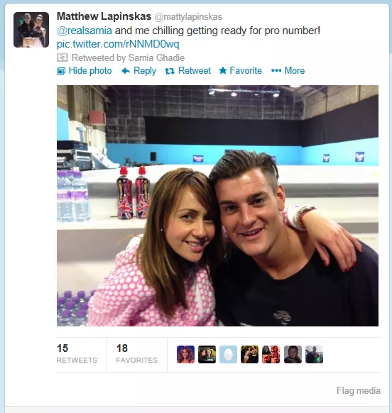 Instagram: THEALLINONECO: Matt Lapinskas and Samia Ghadie
