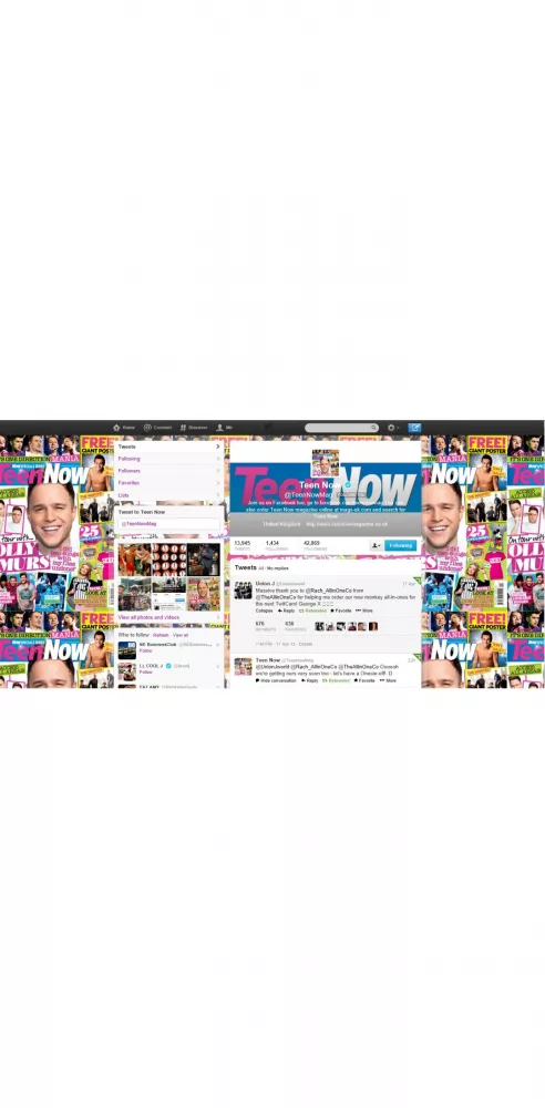 Teen Now Magazine and Union J - Onesie-off?