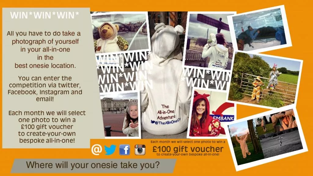 Where will your onesie take you this May Day Bank Holiday?