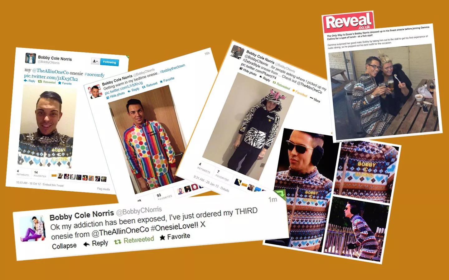 Join Bobby C Norris in his Onesie Addiction