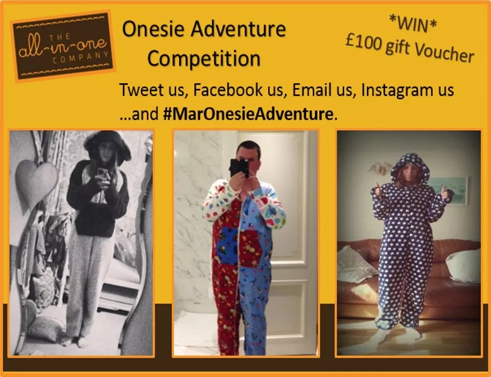 Onesie Adventure Competition: Have You Made Your Entry?