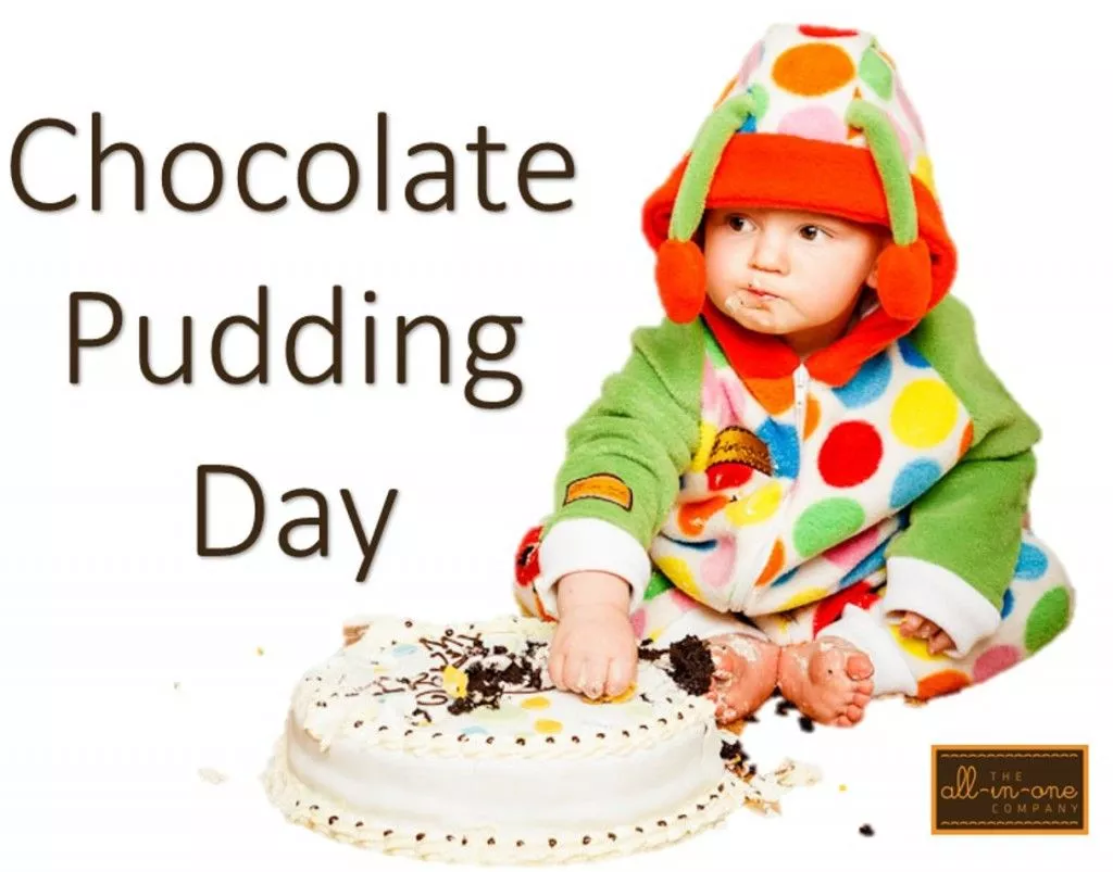 Onesie Chocolate Pudding Day