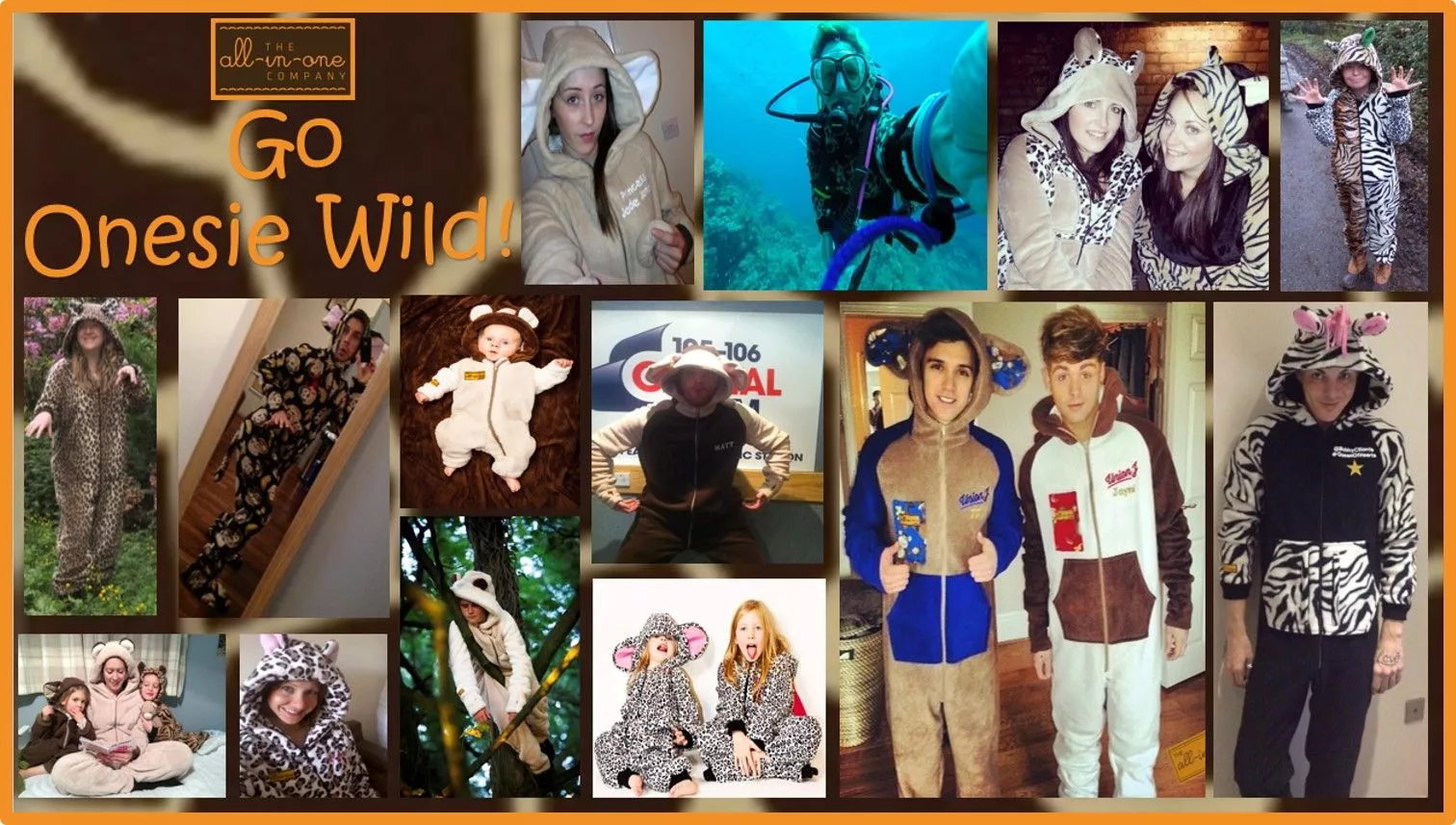 Animal Onesies For Everyone!!