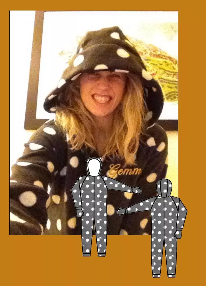 Celeb Shop Update:  Gemma Gibbons Onesie Now Available
