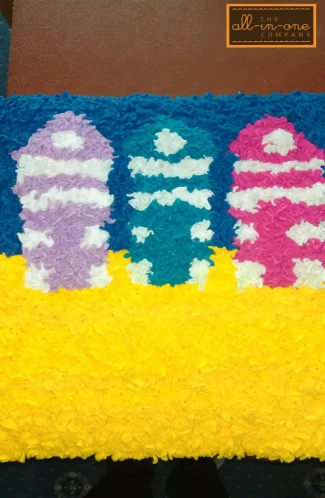 Onesie Offcut Creations - Summer Clippy Mat