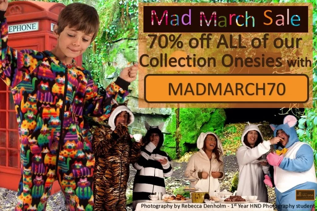 Onesie Mad March Sale