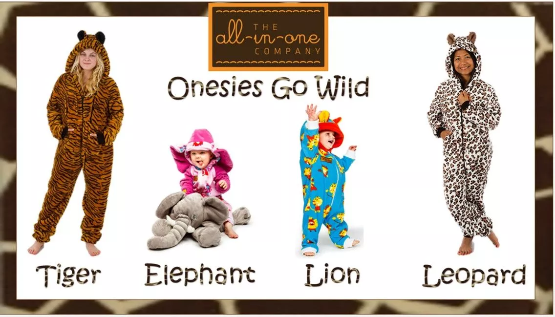 Animal Onesies Go Wild