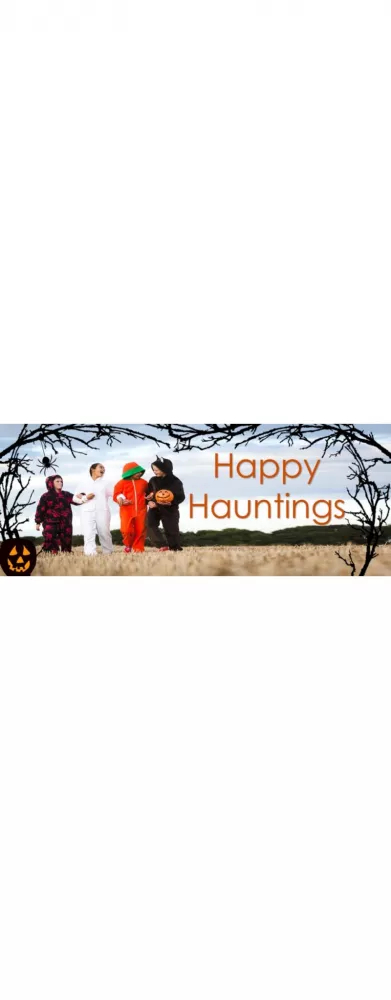 Onesie Happy Hauntings - Halloween Orders