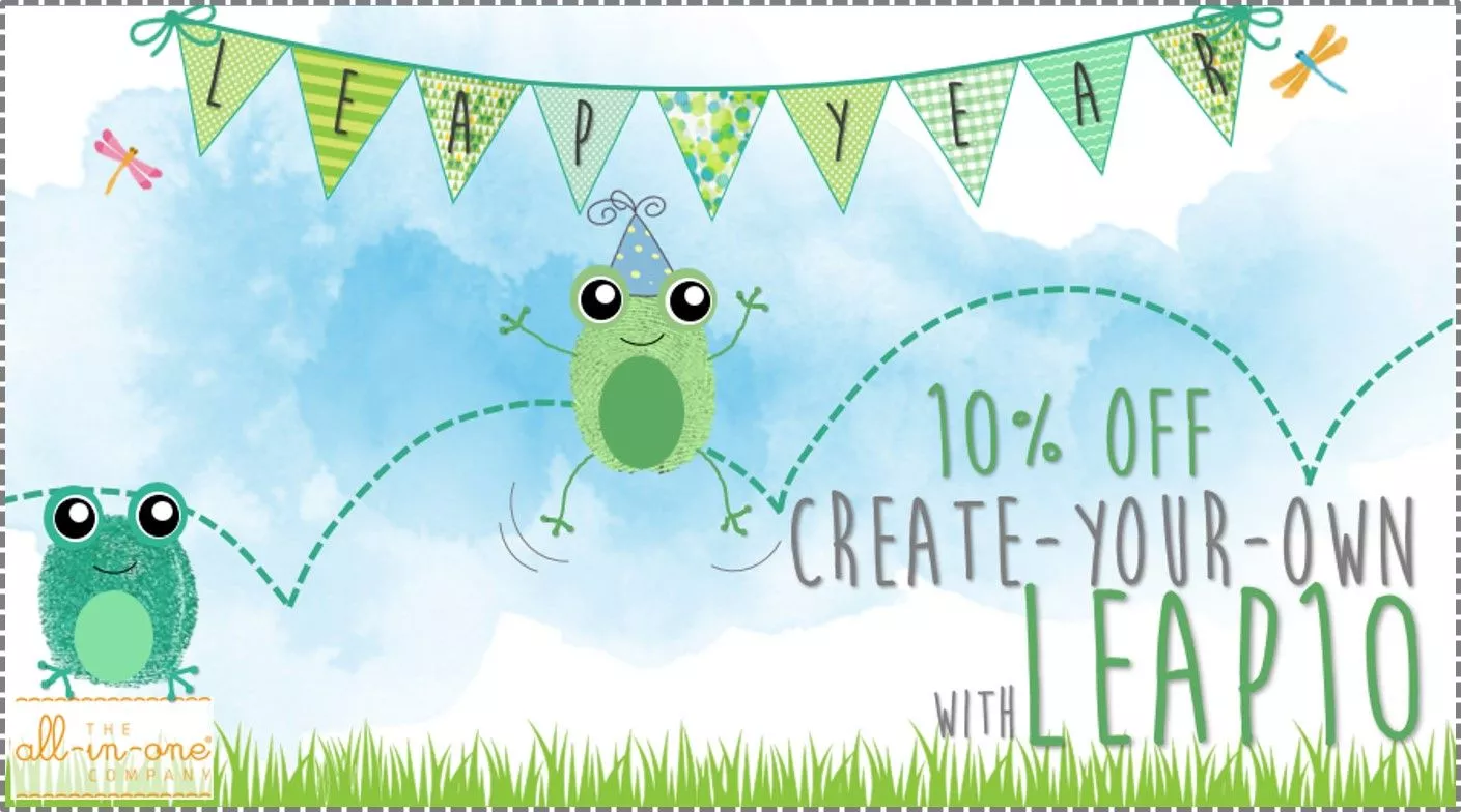 Leap Year 2016 - Leap for Joy with 10% Off!