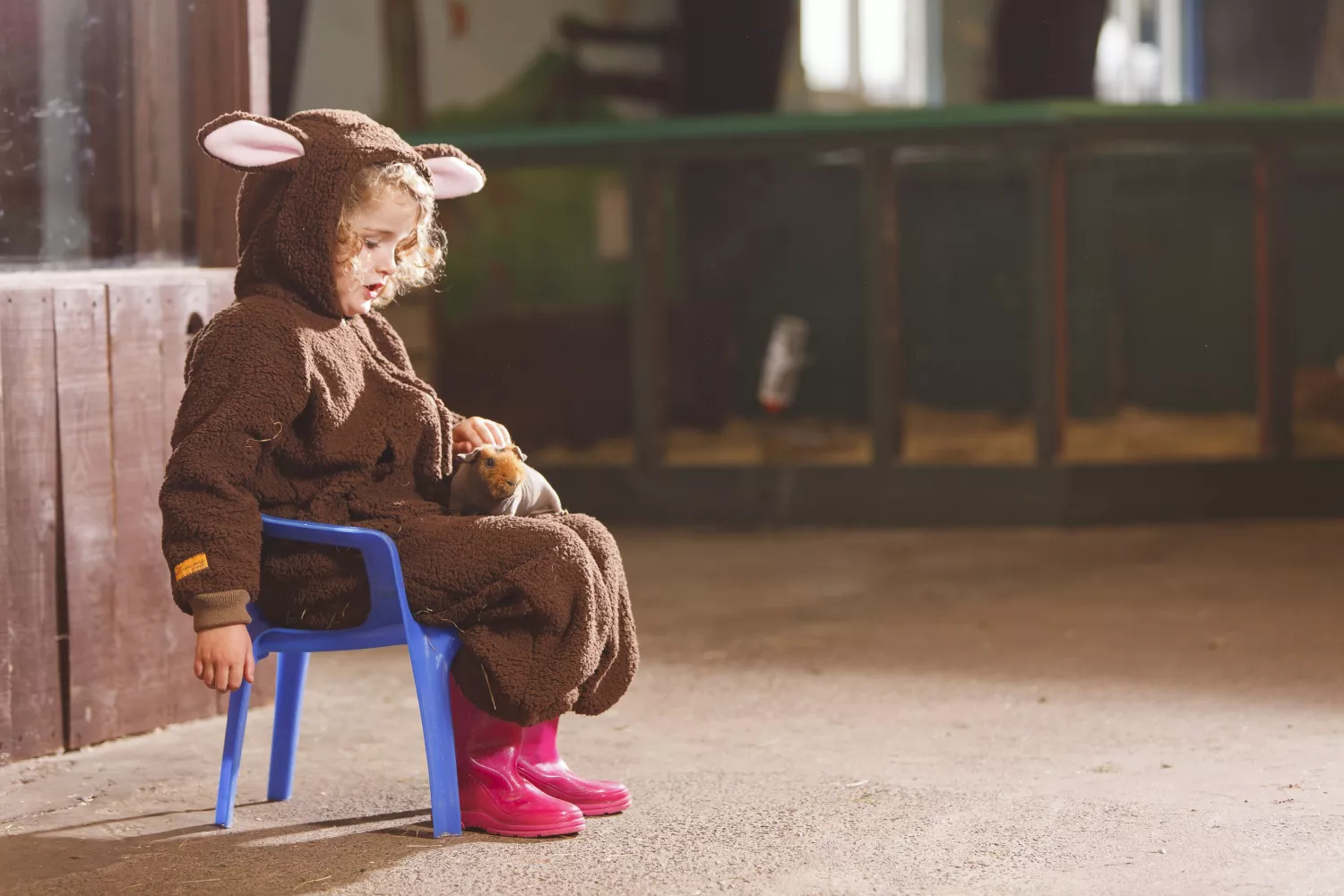Onesie Fun at the Farm