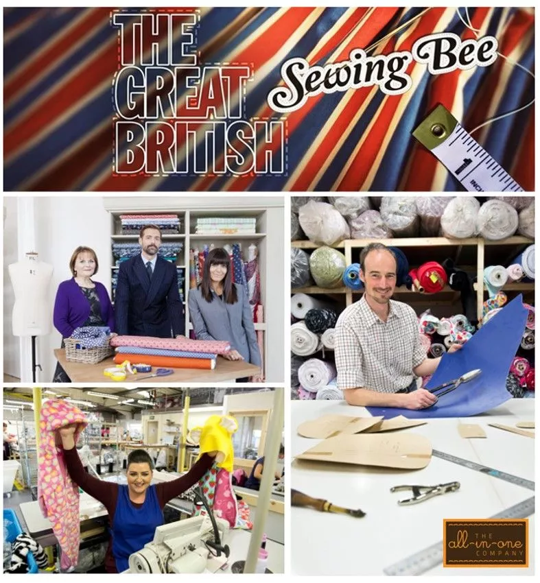 Onesie Manufacture: Great British Sewing Bee