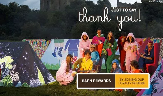 Onesie Rewards: Earn £s towards all-in-ones!