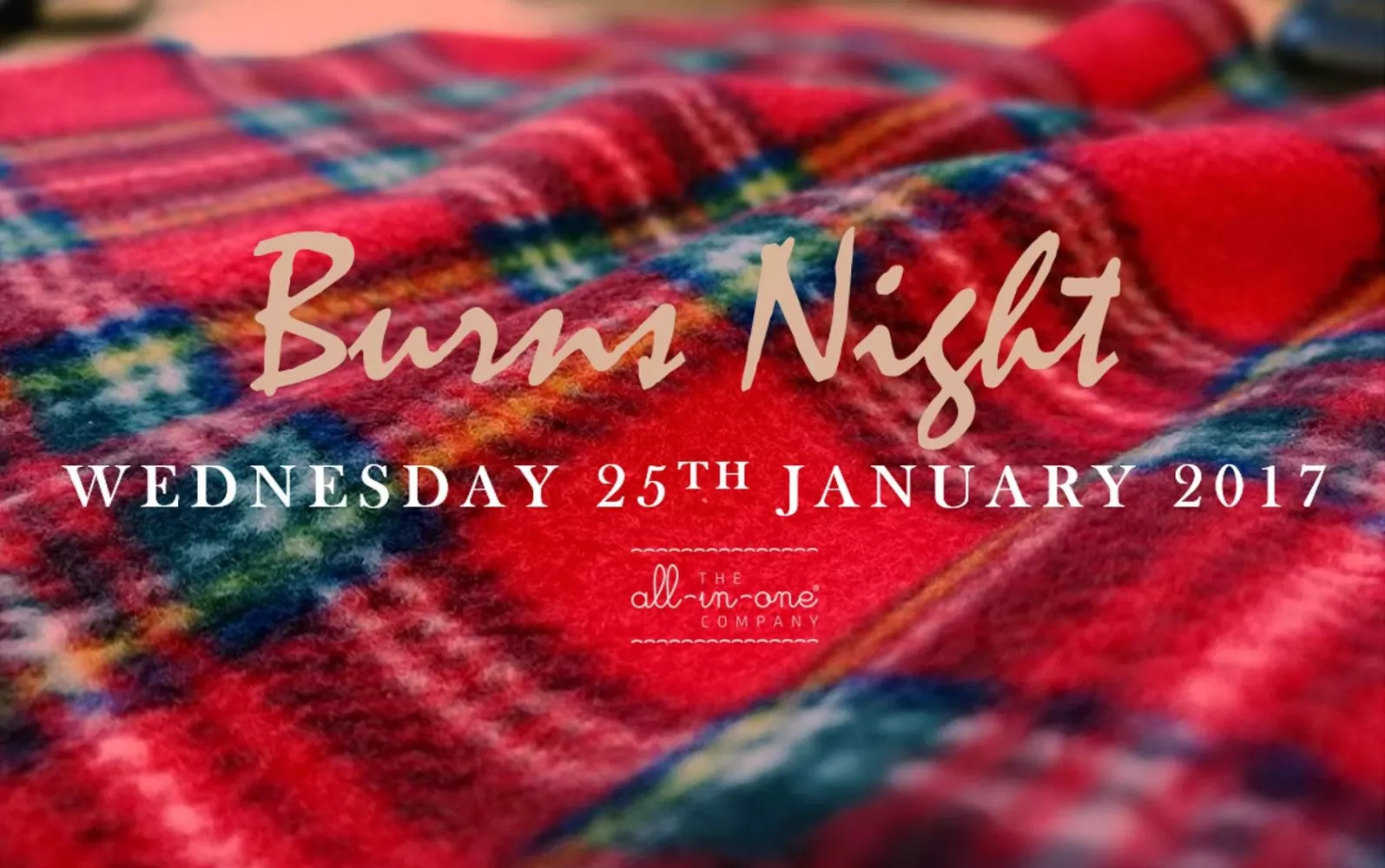 Time to Tartan - Onesies in time for Burns Night