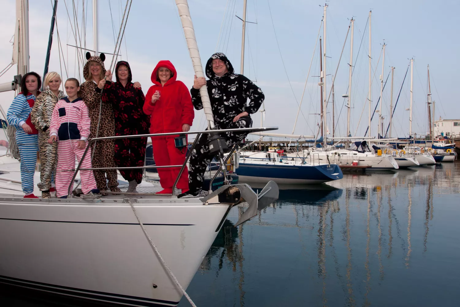 Ahoy There! Onesies for the Avid Yachting Adventurer!