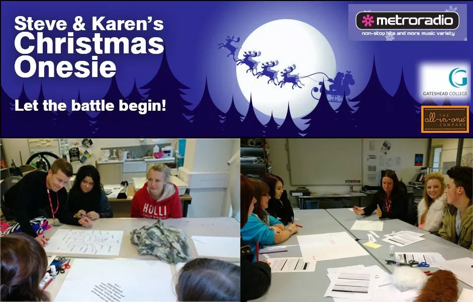 Ultimate Christmas Onesie - Metro Radio's #TeamSteve vs #TeamKaren