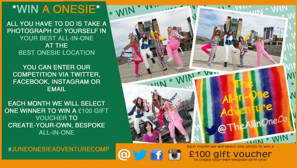 Enter June's Onesie Adventure Competition