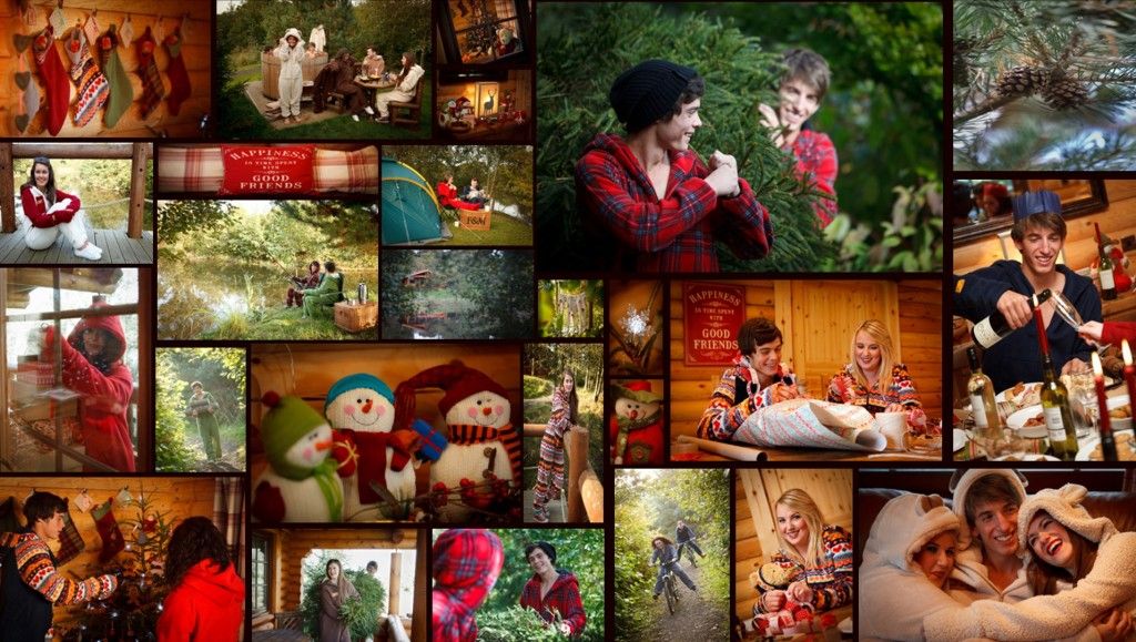 Christmas Onesies by The All-in-One Company - Throwback Thursday - Log Cabin Shoot