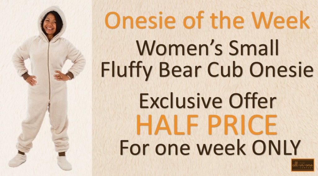 Onesie off the Week - Fluffy Bear Cub