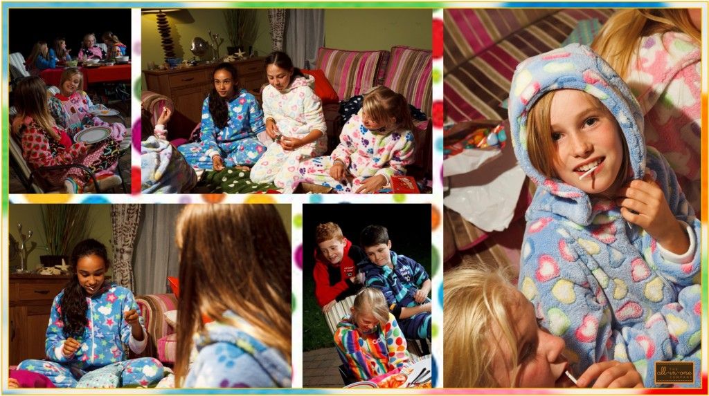 The All in One Company Night In Onesie Collage