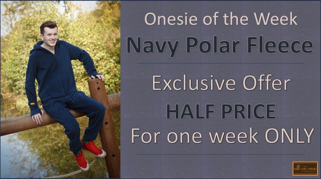 Onesie of the Week - Navy Onesie