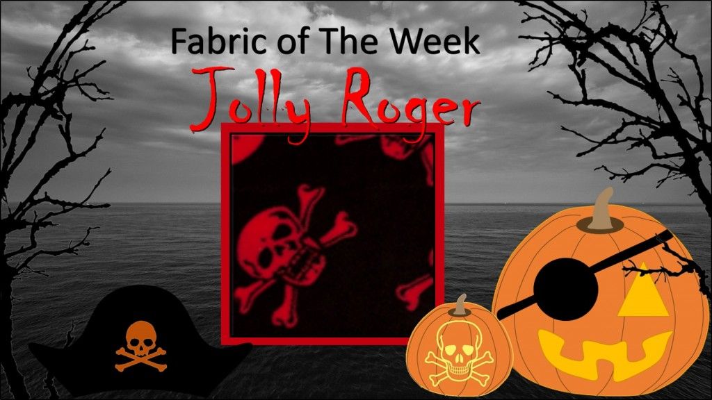 Onesie Fabric of the Week - Jolly Roger