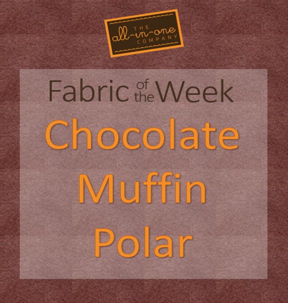 Fabirc of the Week - Chocolate Muffin