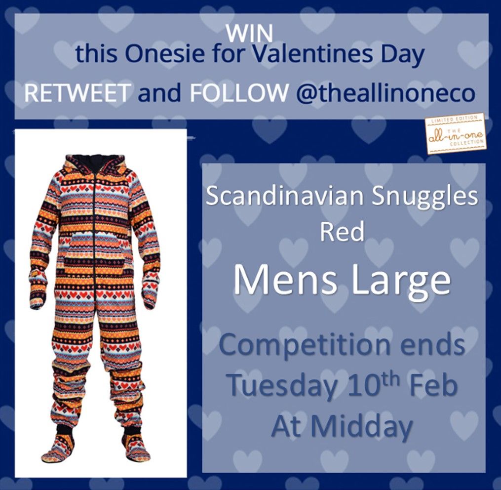 Valentines Onesie - Competition Time!