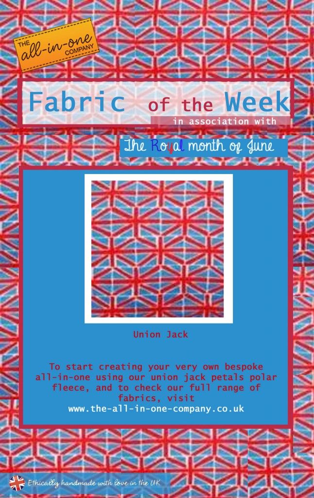 The Royal Onesie Fabric of the Week