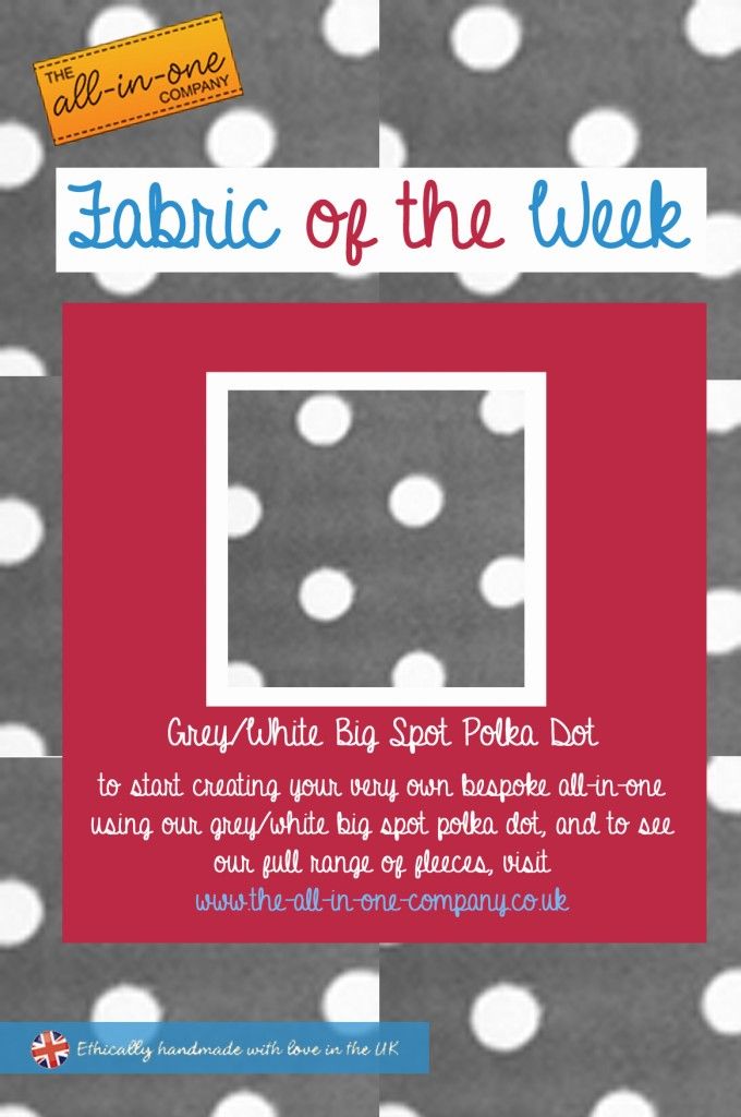 Onesie Fabric of the Week