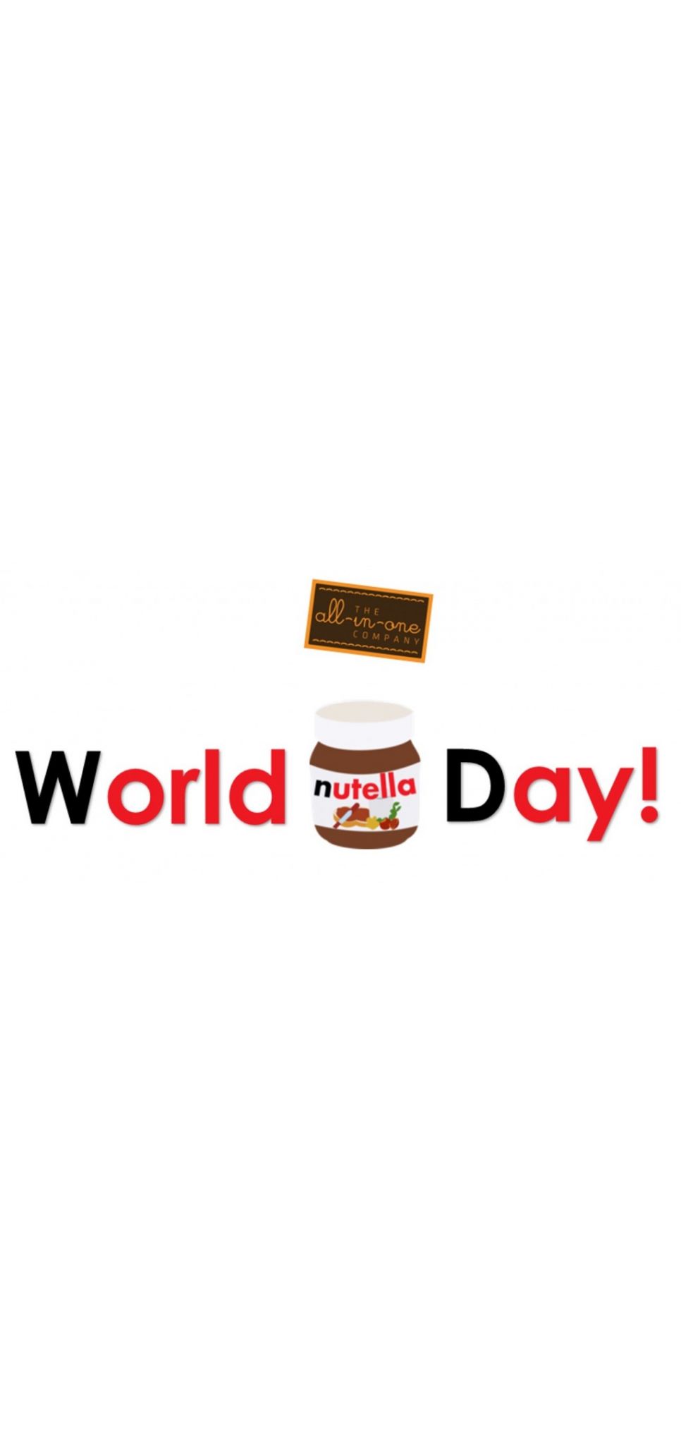 Onesie Happy Nutella Day 