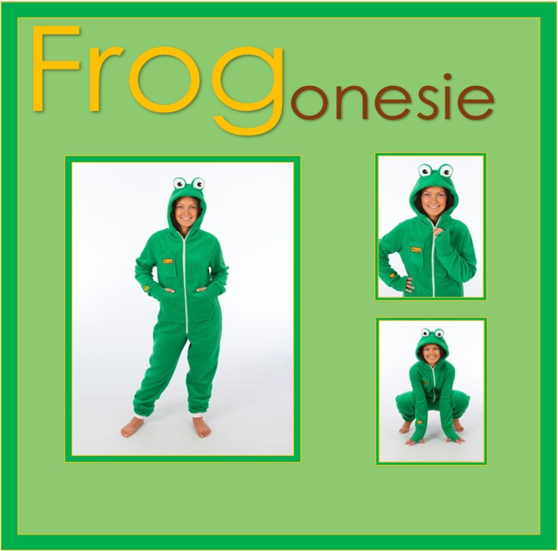 Onesie Week of Reveal - Our Frog Onesie!