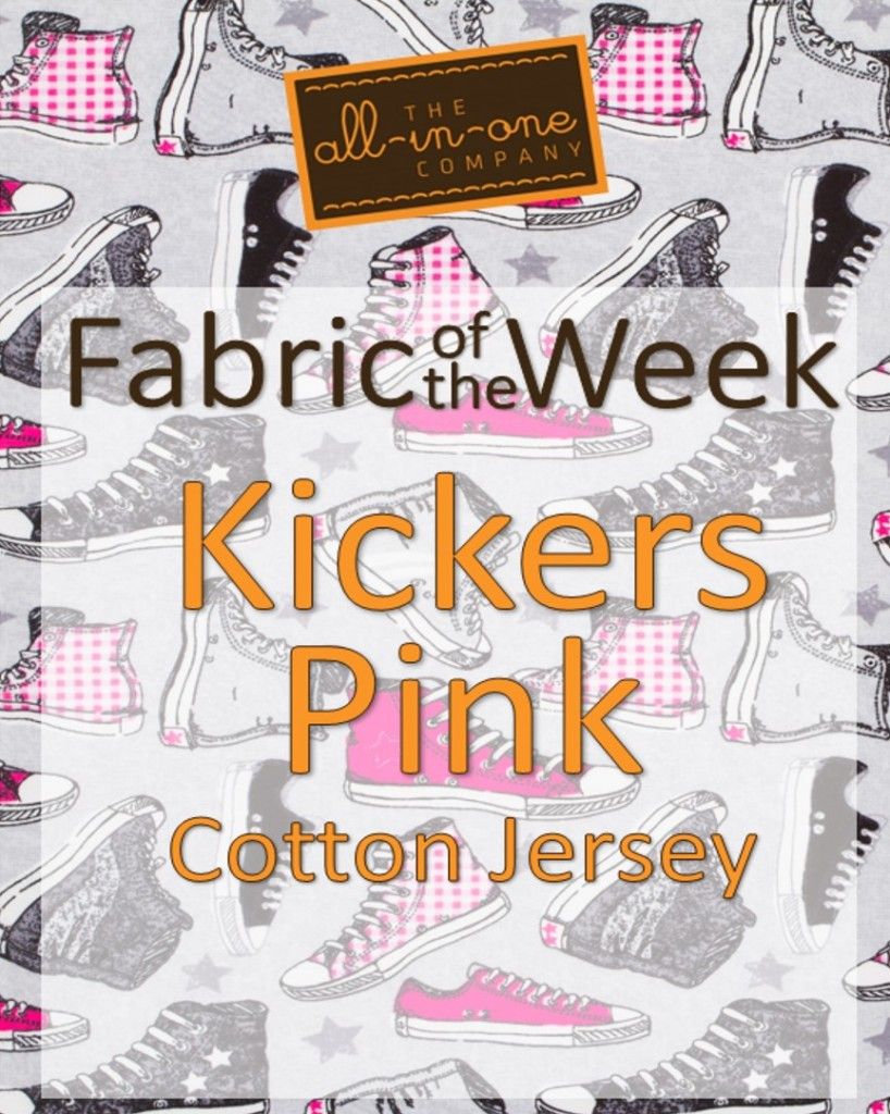 Fabric of the Week - Kickers Pink